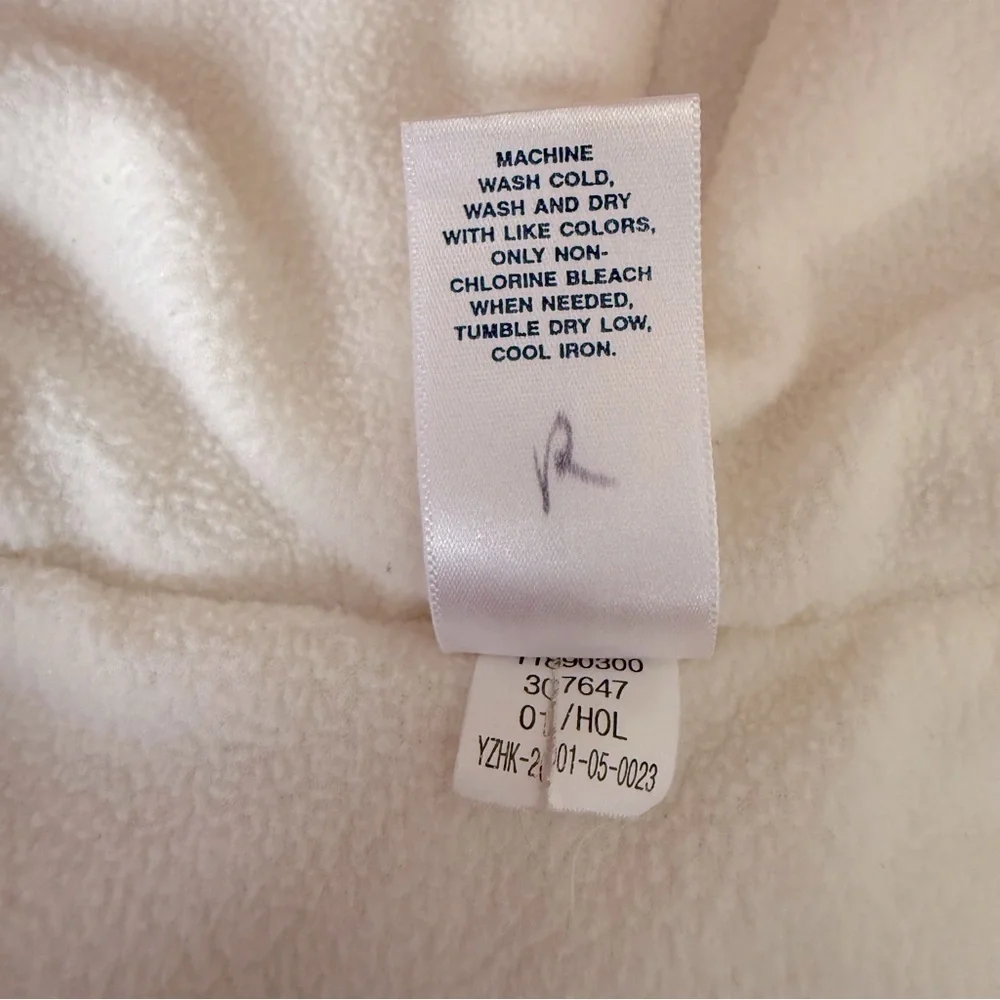Baby Gap rose pink and cream snowsuit size newborn 3-6 months